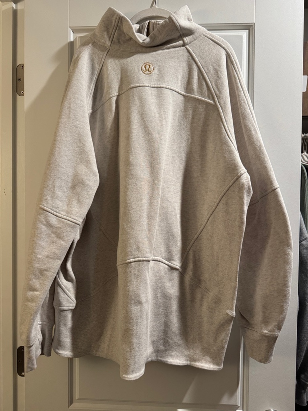 LULULEMON XL/XXL Beige Scuba Long - Picture 3 of 3